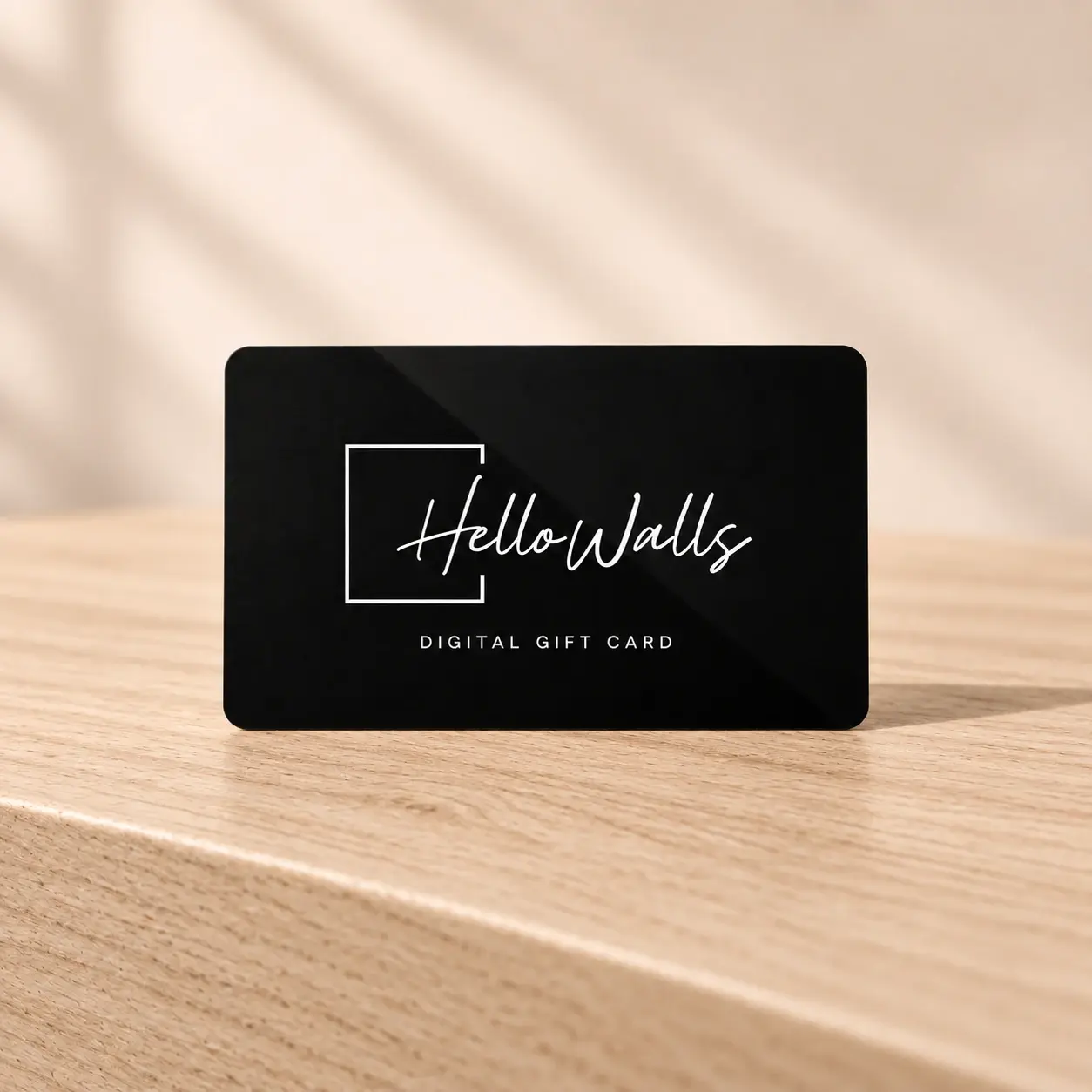 Digitale cadeaukaart: HelloWalls