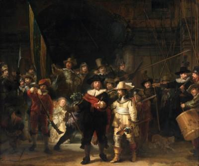 De Nachtwacht - artwork in frame preview