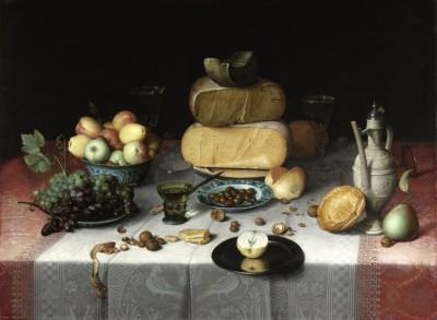 Stilleven met kazen - artwork in frame preview