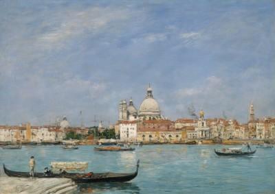 Venetiaanse gevels vanaf san giorgio