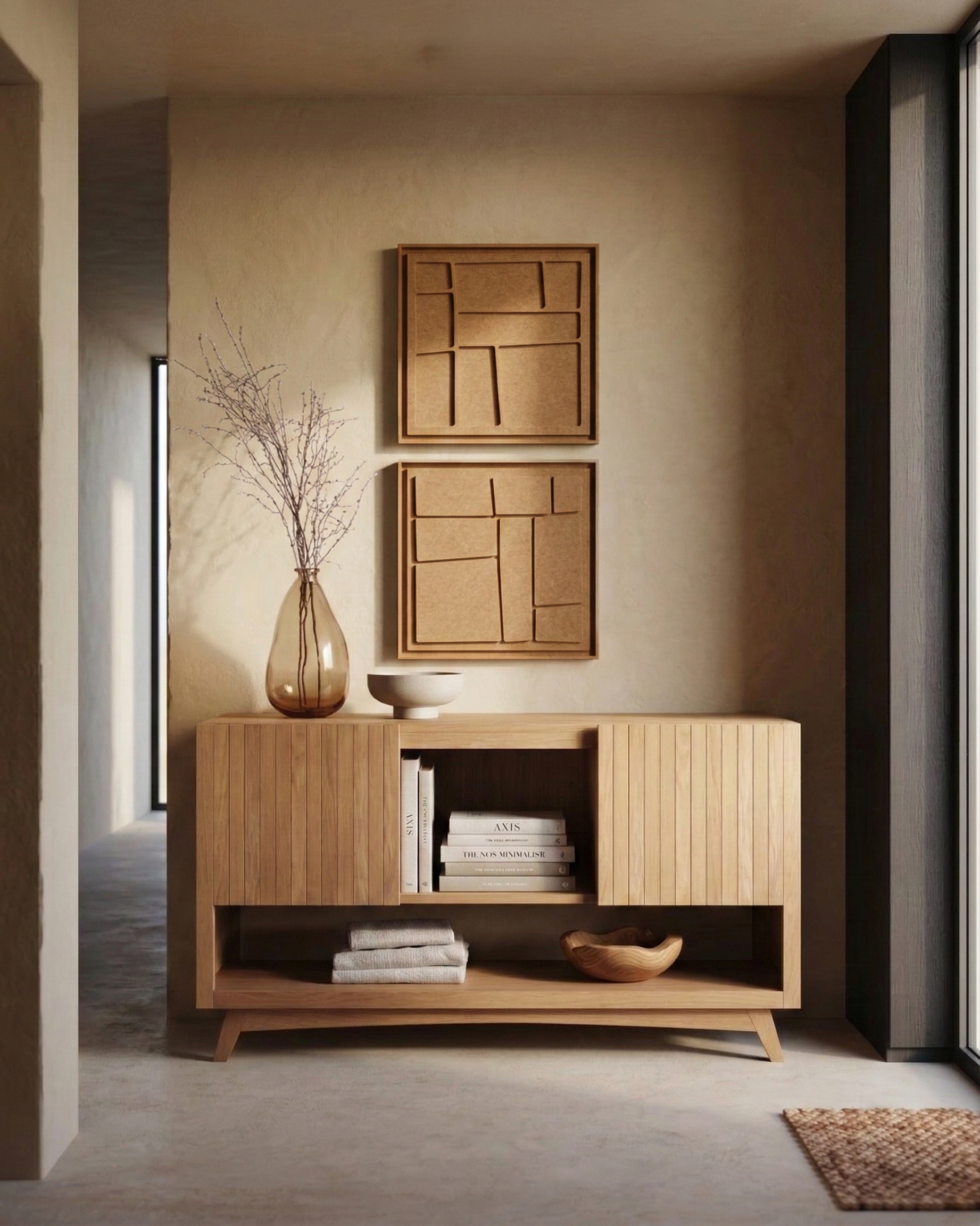 Artura Soft Dune 3D viltkunst paneel