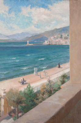 Uitzicht vanuit mijn raam in cannes
