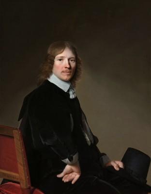 Portret van Eduard Wallis - artwork in frame preview