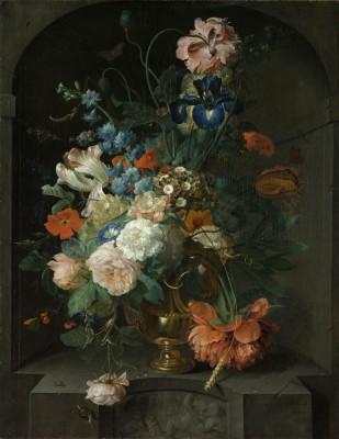 Stilleven met bloemen - artwork in frame preview