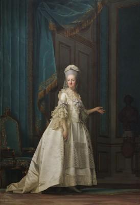 The Queen Dowager, Juliane Marie - artwork in frame preview