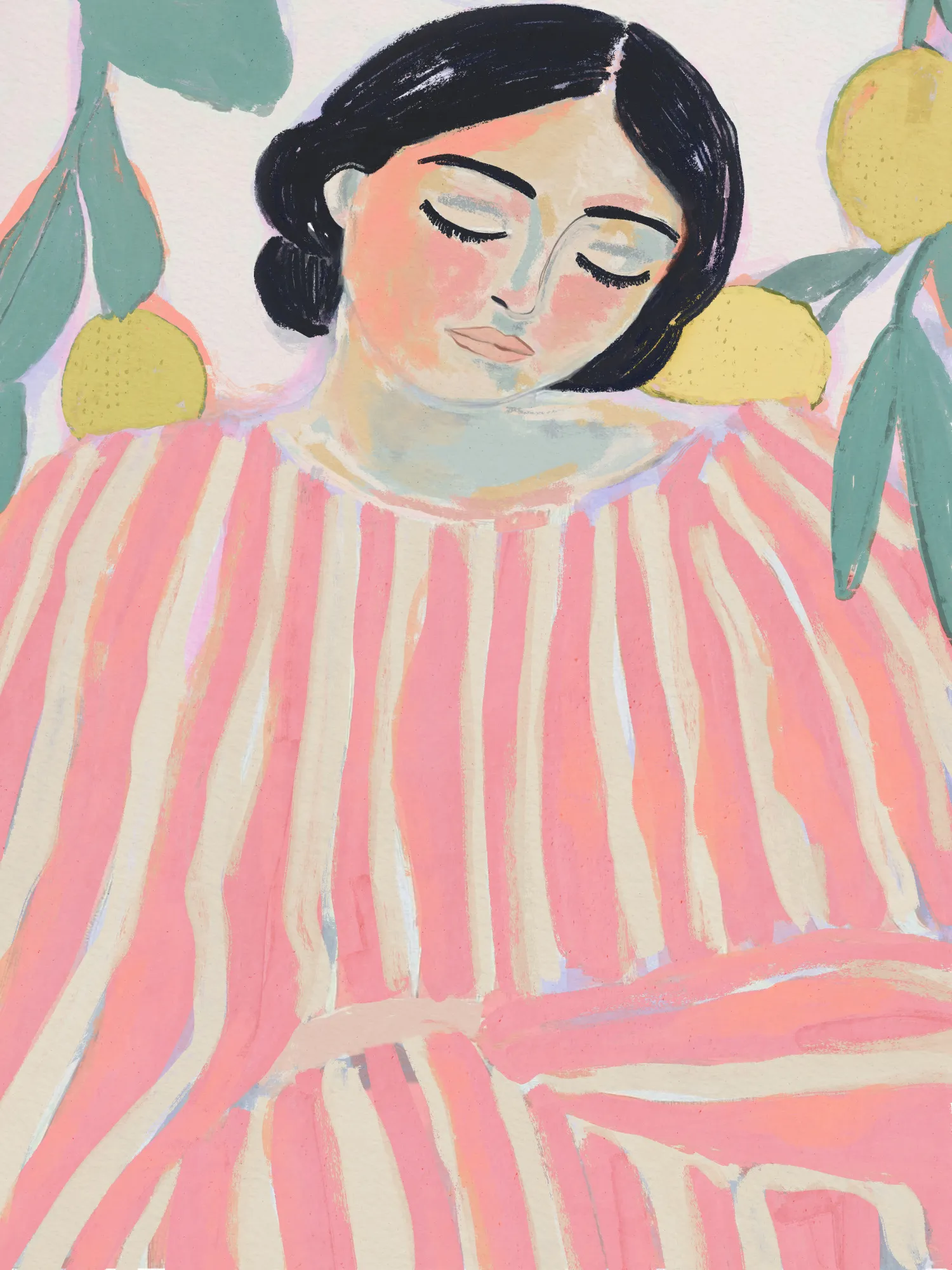 Lemon daydreams door treechild