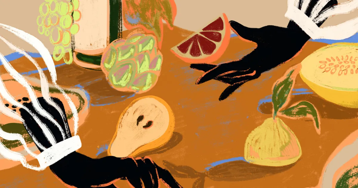 Handful of love door arty guava