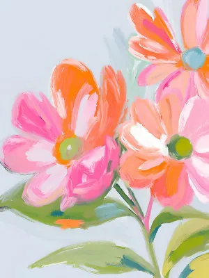 Vibrant Floral Artwork
