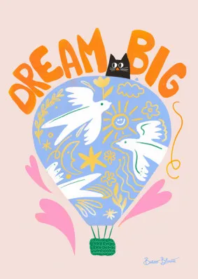 Dream Big - Hot Air Balloon