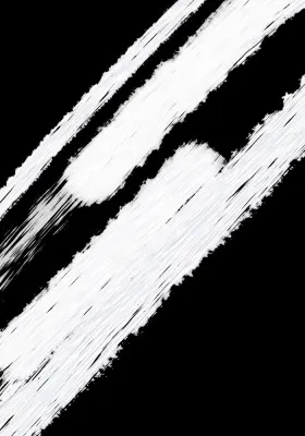 Dynamic White Strokes