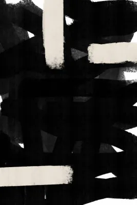 Monochrome Brushstrokes