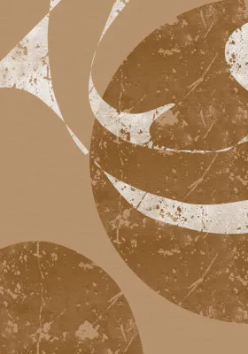 Earthy abstract curves van yuli saputra