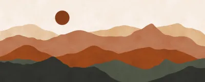 Landscape and sunset 7