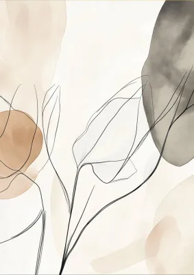 3 ethereal flora set van shandu in verticale compositie