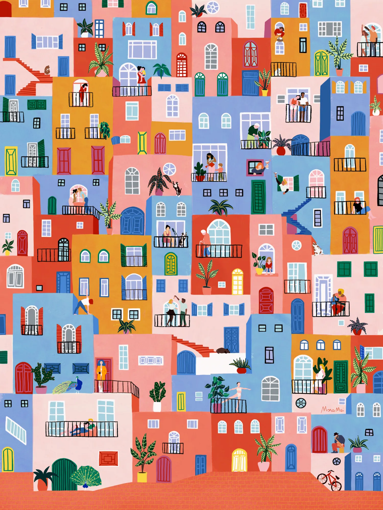 Thuis samen in kleur en vorm