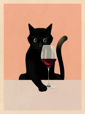 Cat &amp; Wine