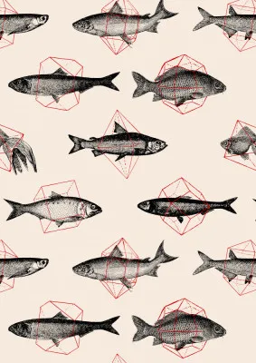 Fishes In Geometrics Nº4