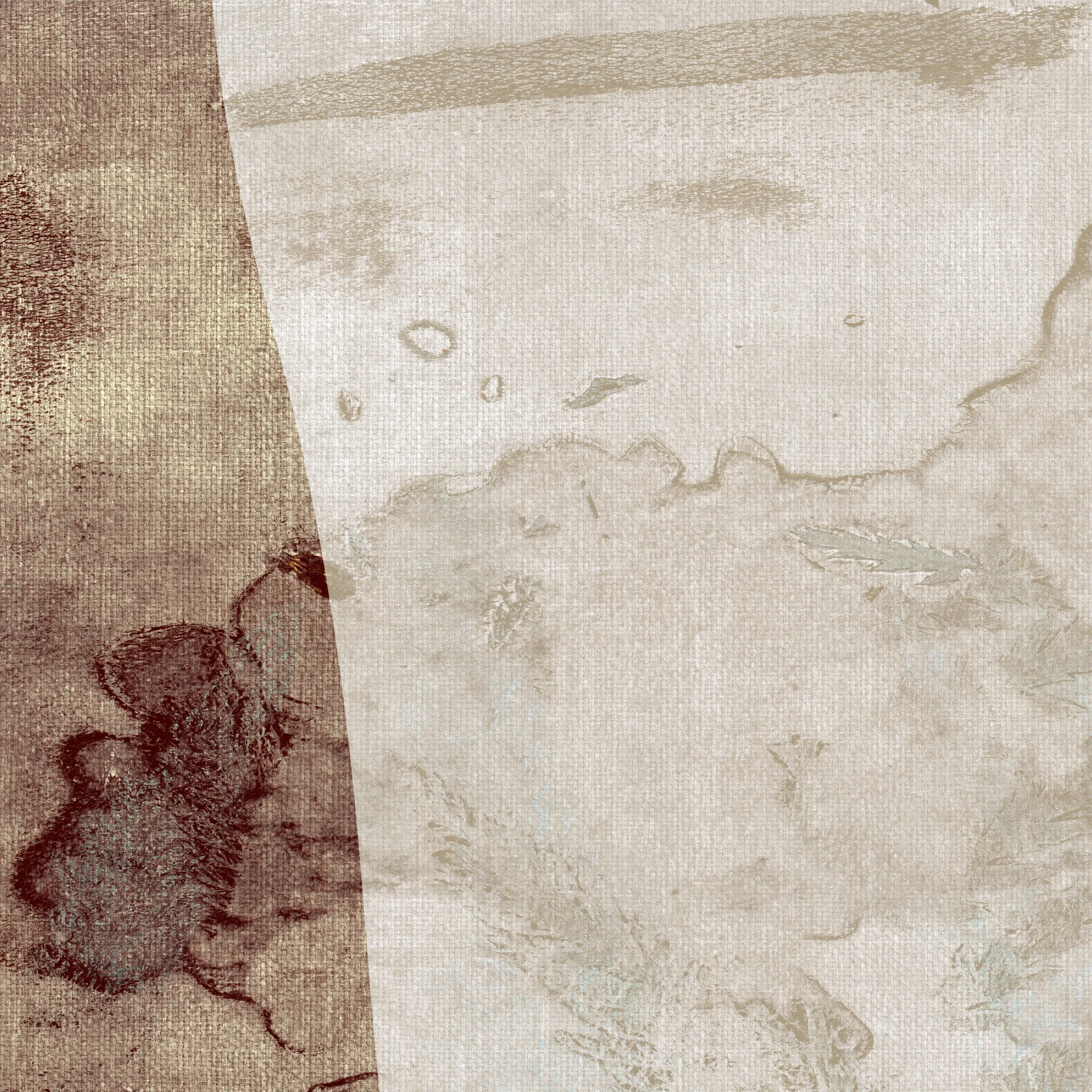 Zachte abstractie in natuurlijke tinten