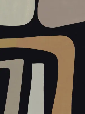 Curved pathways door little dean