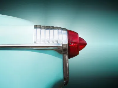 American classic car Super 88 1953 Rear