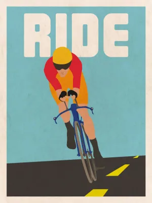 Ride Art Print
