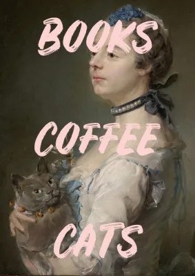 Verticale illustratie van mensen in een buitenruimte met diverse kleuren en schilderachtige details