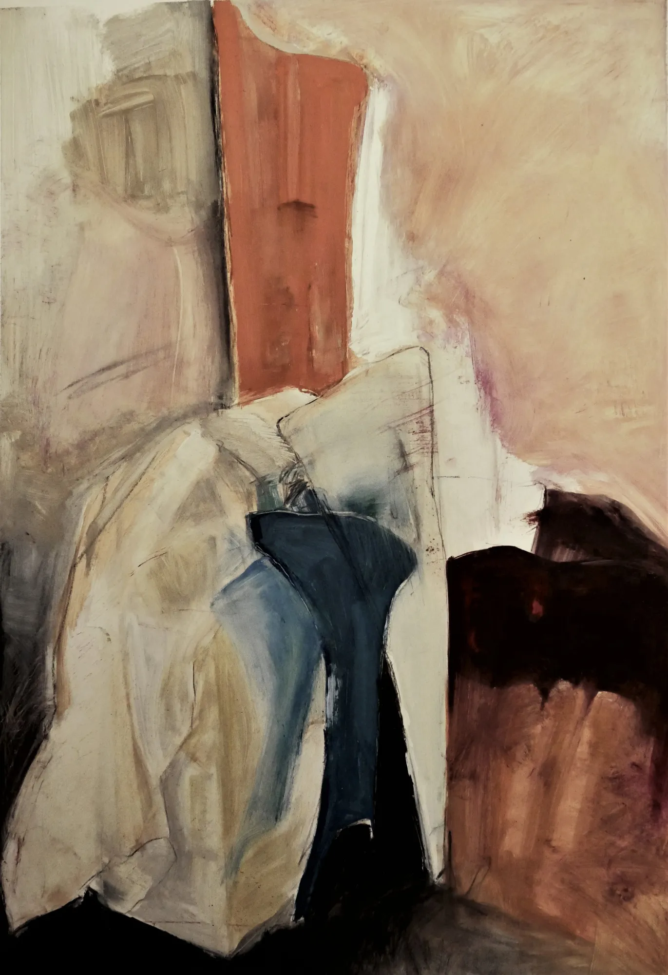 Abstract stilleven met herfsttinten