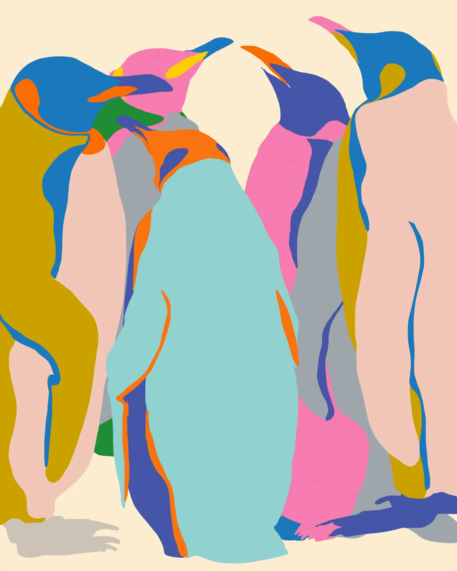 In it together penguins van uma gokhale