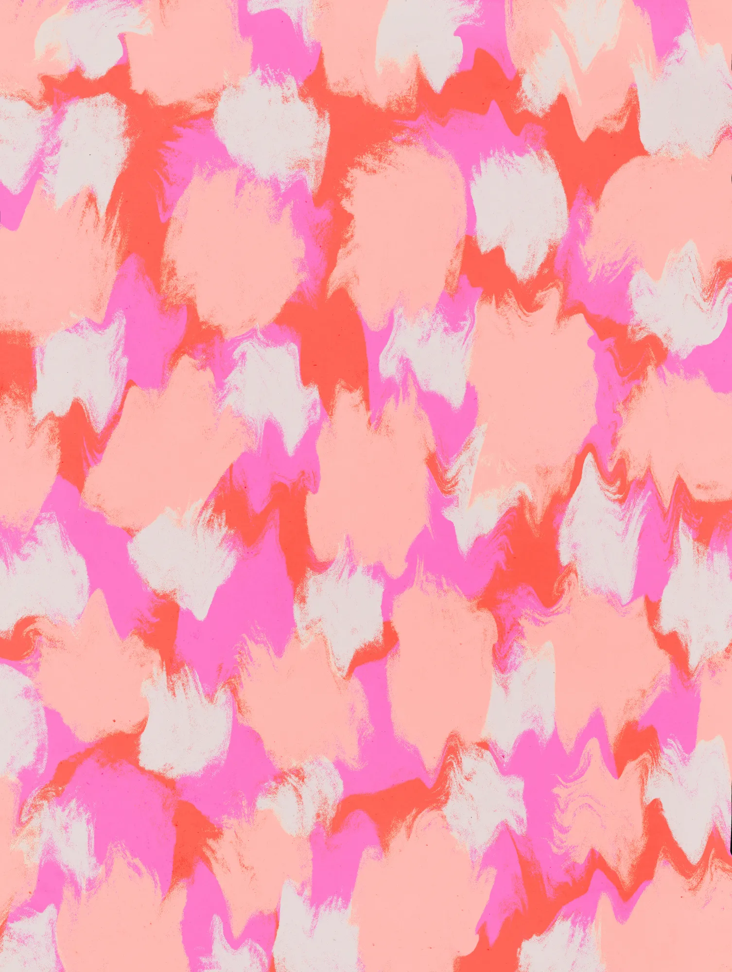 Levendige werveling in pastelkleuren