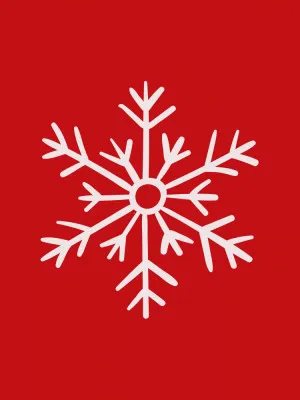 Snowflake - Red