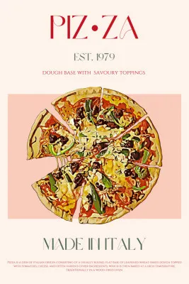 Slice of Italian Pizza