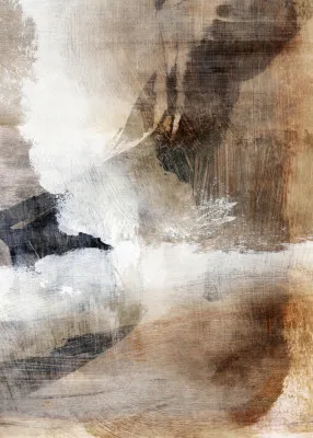 Abstracte lagen met aardse tinten