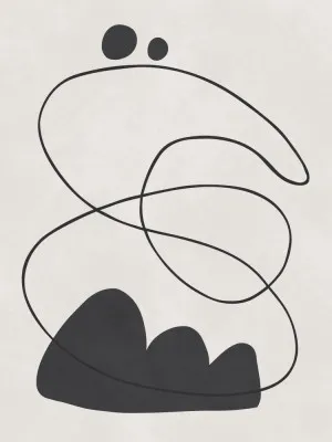 Expressionist forms and lines 12