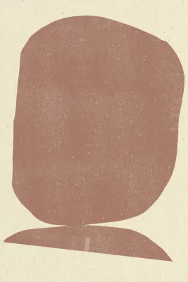 Earthy stone van the miuus studio