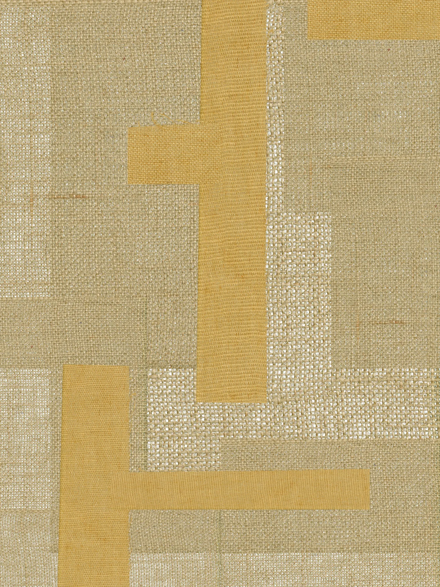 Textured pathway in warme beige en goudtinten