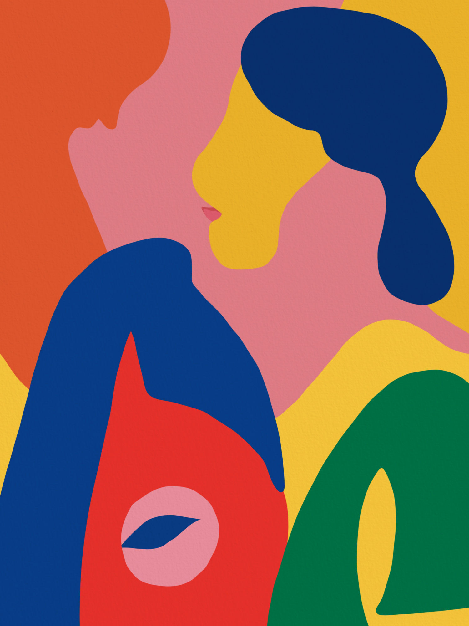 Essentie van menselijke verbinding door bold