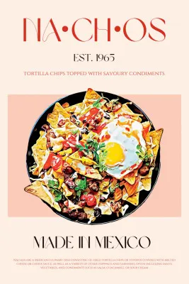 Colorful Mexican Nachos