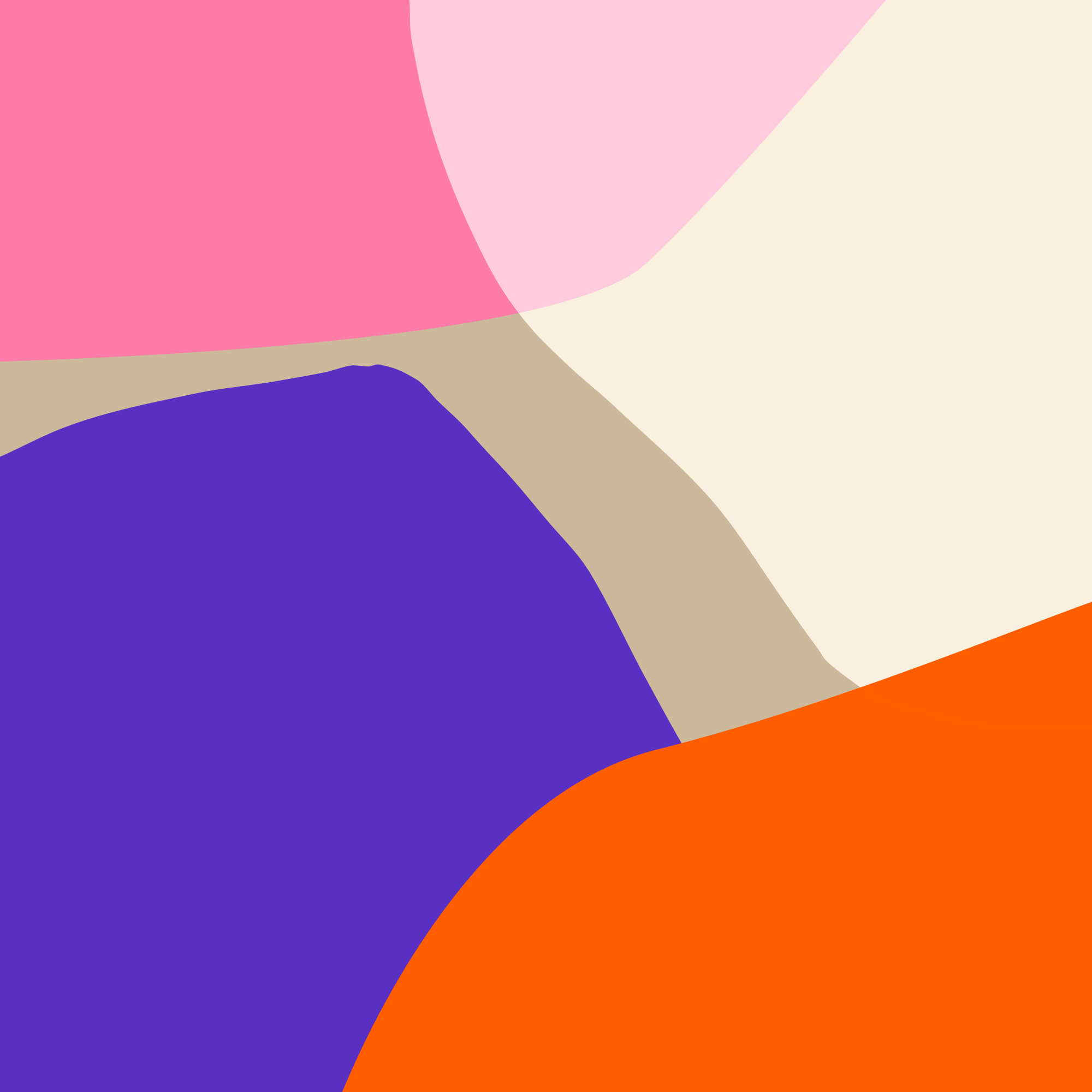 Colorful fusion van studio memb in een modern vierkant formaat