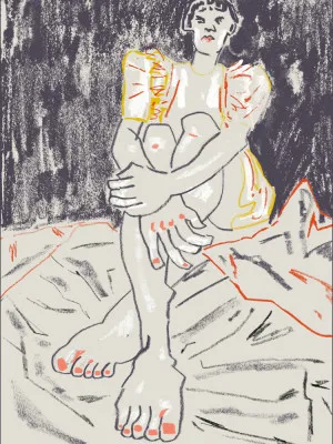 The Girl In The Yellow Dress Dark