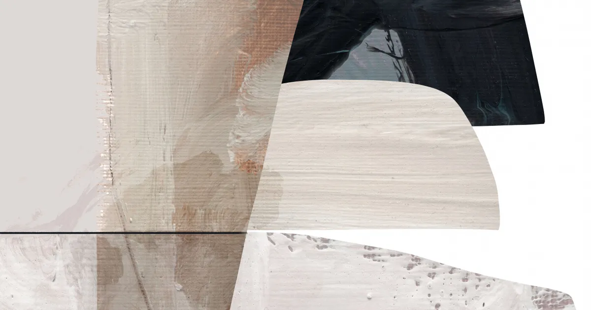 Verticale abstracte illustratie van buitenruimte