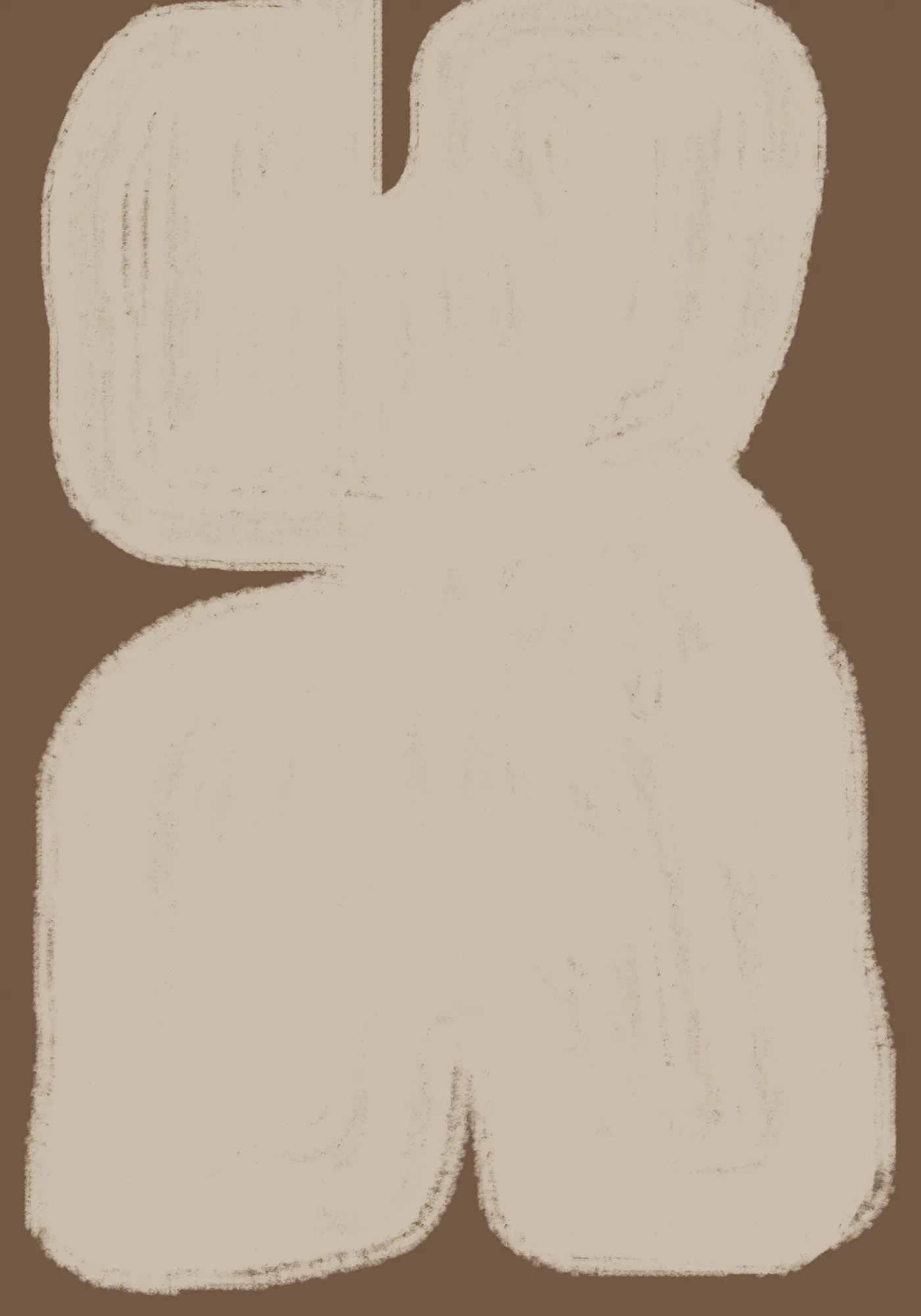 Curved abstraction door the miuus studio