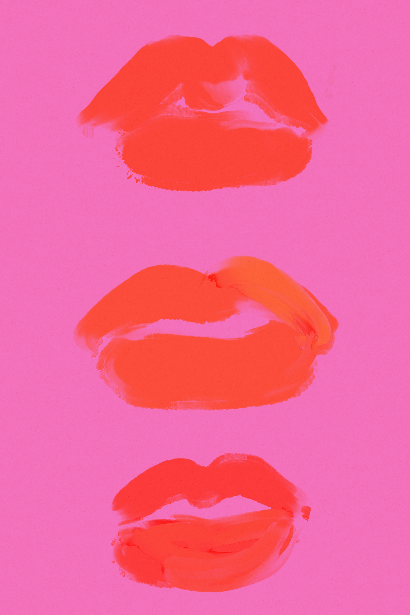 Neon pout series door treechild