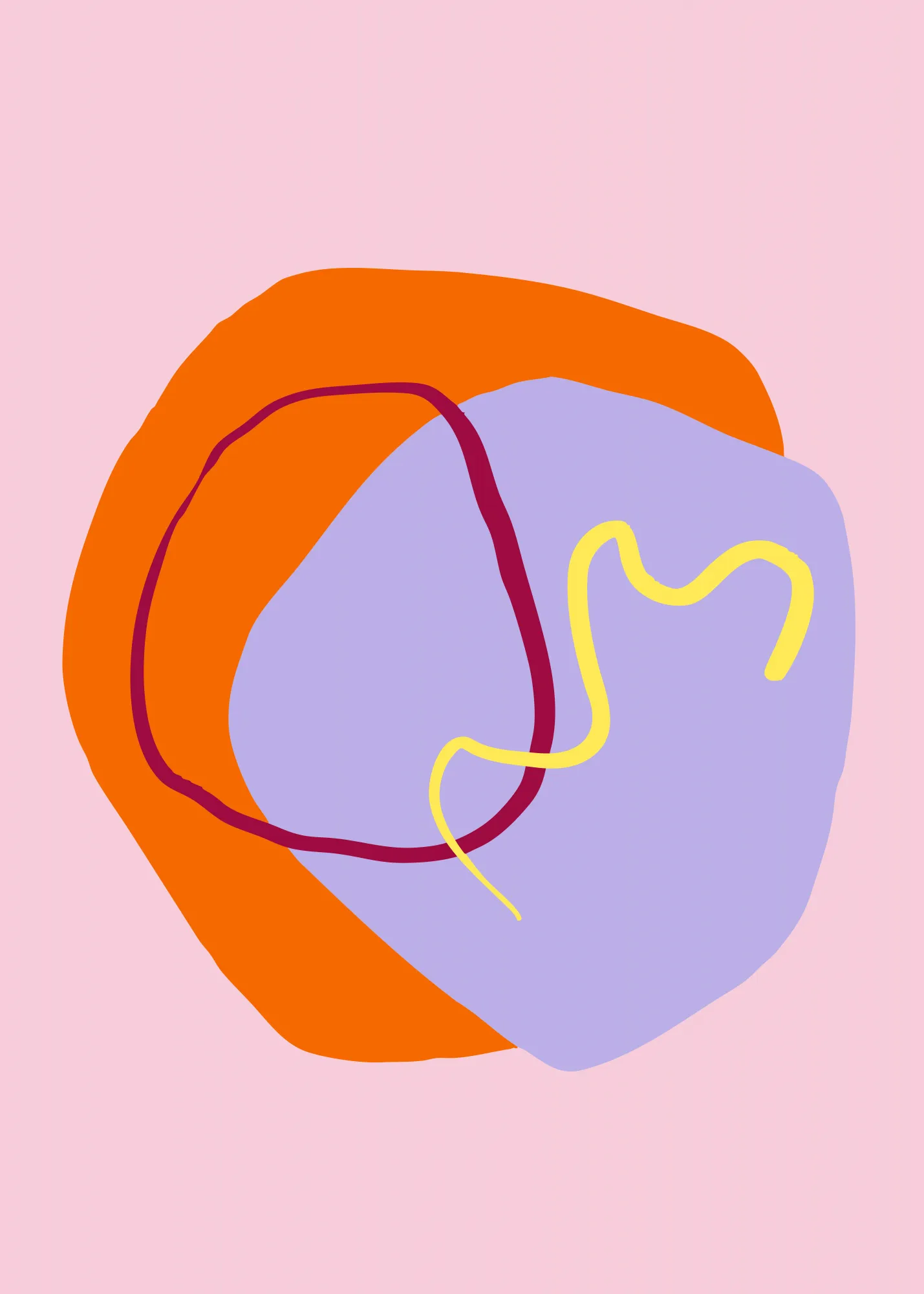 Colorful shapes door studio memb in verticale compositie