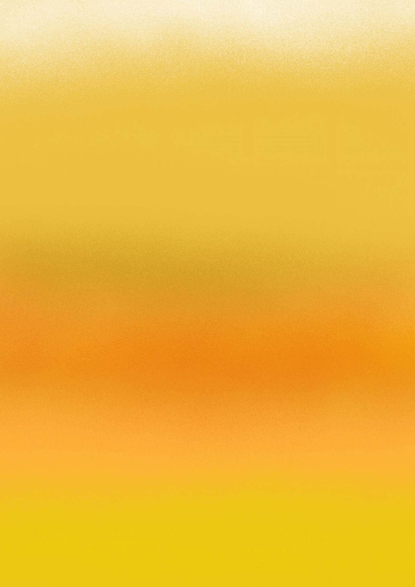 Yellow sunset in abstract landschap