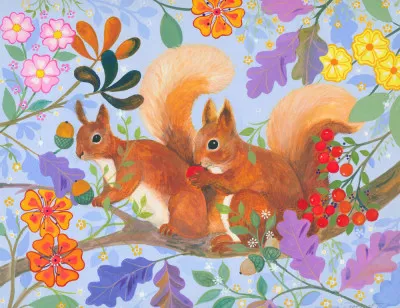 Joyful Squirrels