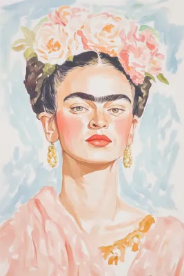 Frida Pastel Color
