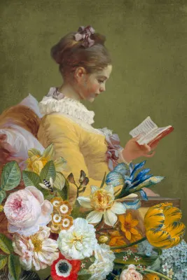 To Read Between the Flowers
