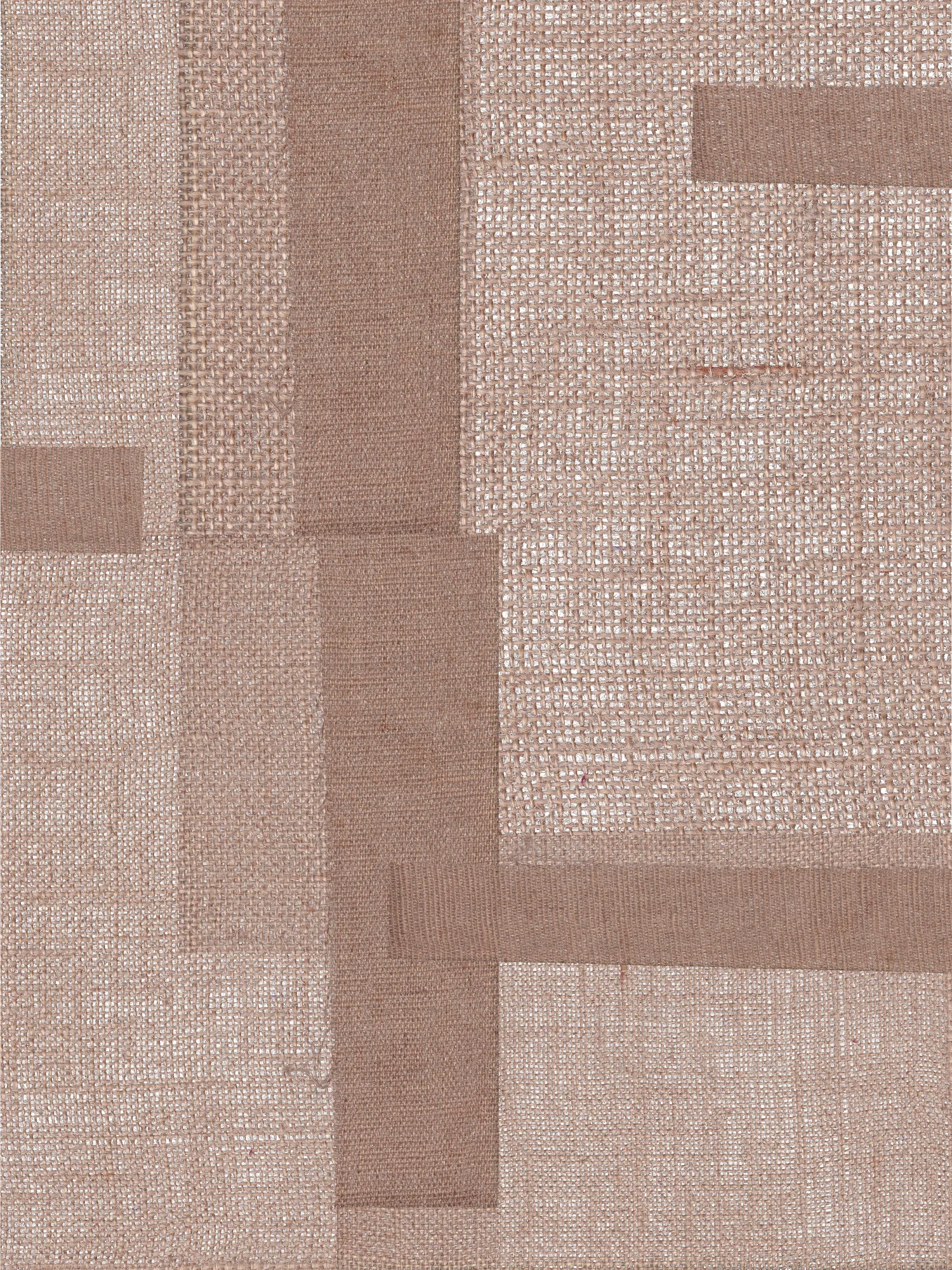 Textured geometry in zachte aardetinten