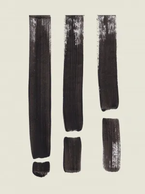 Verticale inktstrepen in minimalistische stijl