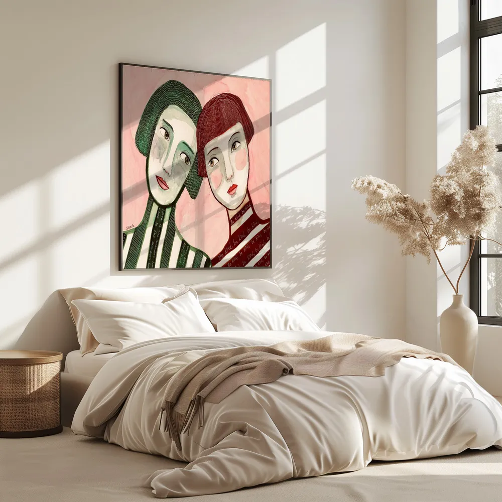 Best friends door sharyn bursic in interieur